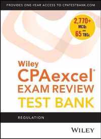 Wiley CPAexcel Exam Review 2020 Test Bank