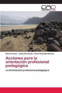 Acciones para la orientacion profesional pedagogica