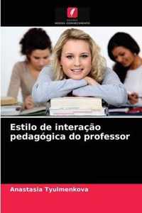 Estilo de interacao pedagogica do professor