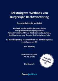 Tekstuitgaven  -   Tekstuitgave Wetboek van Burgerlijke Rechtsvordering