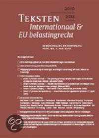 Teksten internationaal & EU belastingrecht 2010/2011