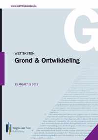 Wetteksten Grond & Ontwikkeling