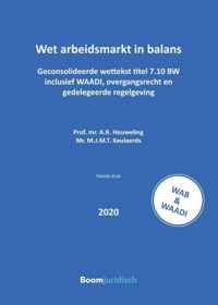 Tekstuitgaven  -   Wet arbeidsmarkt in balans