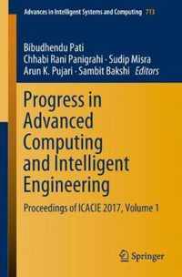 Progress in Advanced Computing and Intelligent Engineering