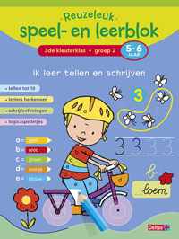 Reuzeleuk speel- en leerblok  -  Ik leer tellen en schrijven 3de kleuterklas; groep 2; 5-6 jaar