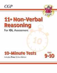 New 11+ GL 10-Minute Tests: Non-Verbal Reasoning - Ages 9-10 (with Online Edition)