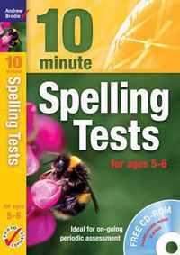 Ten Minute Spelling Tests For Ages 5-6