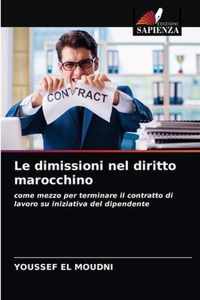 Le dimissioni nel diritto marocchino