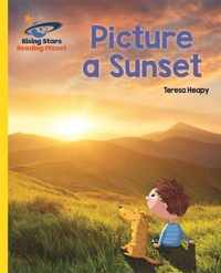 Reading Planet - Picture a Sunset - Yellow