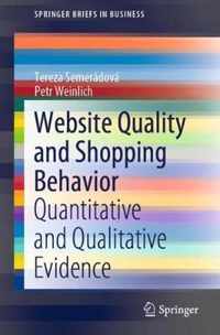 Website Quality and Shopping Behavior