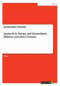 Asylrecht in Europa und Deutschland. Effizienz und (ihre) Grenzen