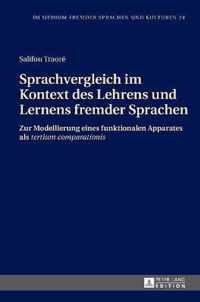 Sprachvergleich Im Kontext Des Lehrens Und Lernens Fremder Sprachen