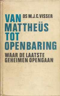 Van mattheus tot openbaring