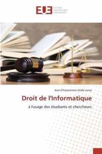 Droit de l'Informatique