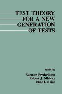 Test Theory for a New Generation of Tests