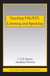 Teaching ESL/EFL Listening and Speaking