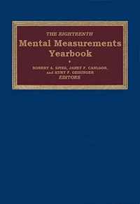 The Eighteenth Mental Measurements Yearbook