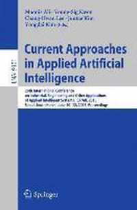 Current Approaches in Applied Artificial Intelligence