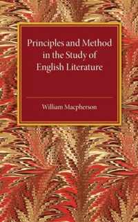 Principles and Method in the Study of English Literature