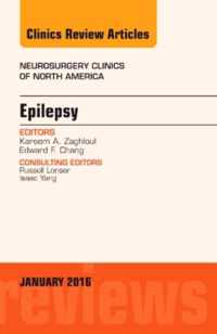 Epilepsy, An Issue of Neurosurgery Clinics of North America