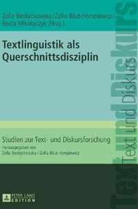 Textlinguistik ALS Querschnittsdisziplin