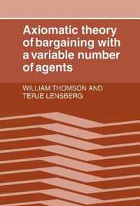 Axiomatic Theory of Bargaining with a Variable Number of Agents