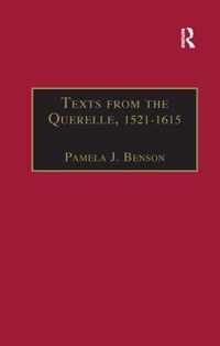 Texts from the Querelle, 1521-1615: Essential Works for the Study of Early Modern Women