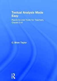 Textual Analysis Made Easy