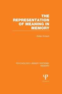 The Representation of Meaning in Memory (PLE