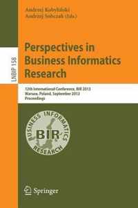 Perspectives in Business Informatics Research