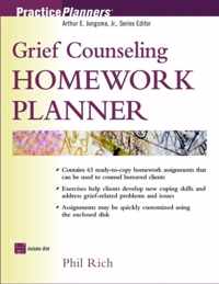 Grief Counseling Homework Planner