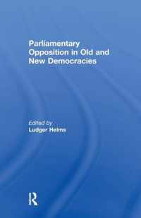 Parliamentary Opposition in Old and New Democracies