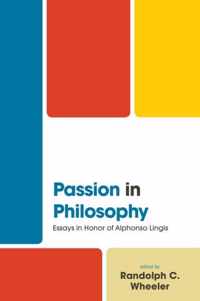 Passion in Philosophy