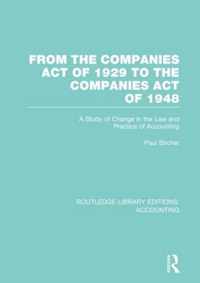 From the Companies Act of 1929 to the Companies Act of 1948 (Rle: Accounting): A Study of Change in the Law and Practice of Accounting