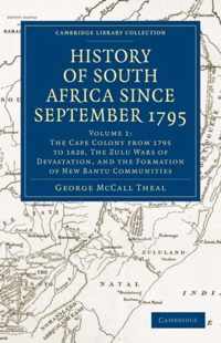 History of South Africa Since September 1795