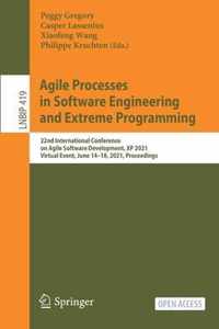 Agile Processes in Software Engineering and Extreme Programming