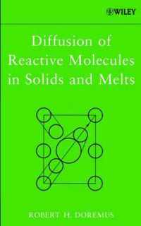 Diffusion of Reactive Molecules in Solids and Melts