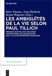 Les Ambiguïtés De La Vie Selon Paul Tillich