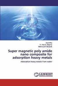 Super magnetic poly amide nano composite for adsorption heavy metals