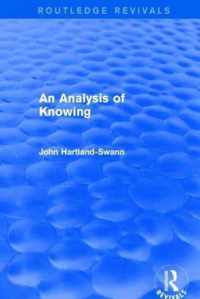 An Analysis of Knowing