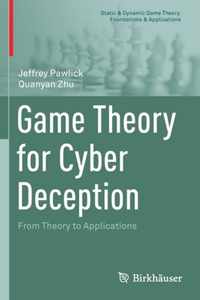 Game Theory for Cyber Deception