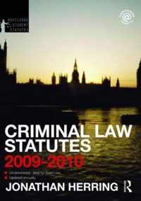 Criminal Law Statutes