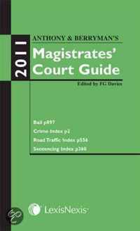 Anthony And Berryman's Magistrates' Court Guide