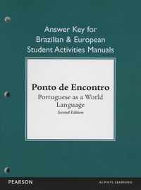 Brazilian and European Student Activities Manual Answer Key for Ponto de Encontro