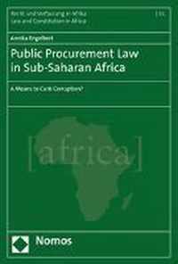 Public Procurement Law in Sub-Saharan Africa