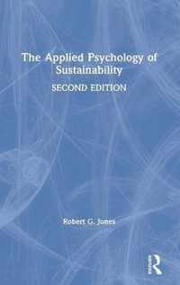 The Applied Psychology of Sustainability