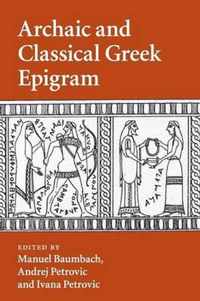 Archaic and Classical Greek Epigram