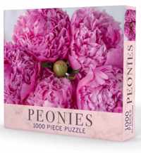 1000-Piece Puzzle: Peonies