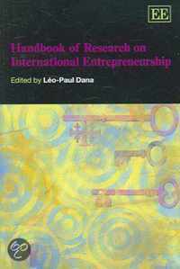 Handbook of Research on International Entrepreneurship