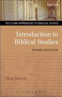 Introduction To Biblical Studies 3rd